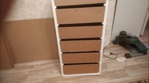 комод из картона для всякой мелочи