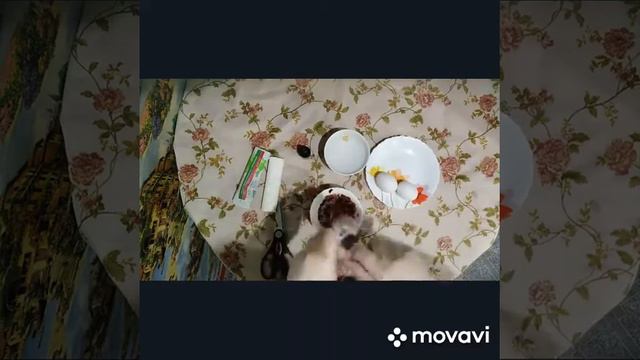 Видео урок. Красим яйца на пасху «Мраморные яйца». "СДК "Куликово" смотреть онлайн