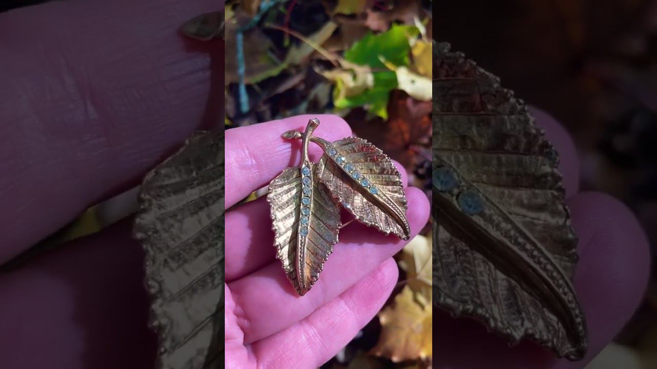 Смотреть до конца! Стилизация винтажных брошей «Листики»➡️ https://t.me/lovivintage смотреть онлайн