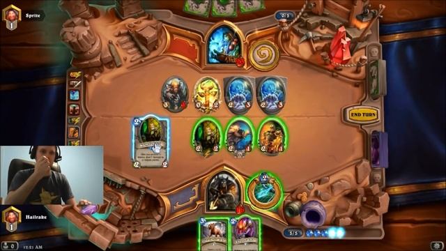 Папич взял легенду в hearthstone! ( Победный жим гантелей ) смотреть онлайн