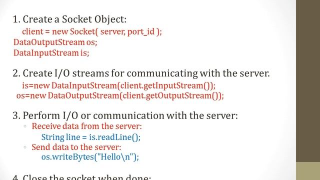 Socket Programming in java смотреть онлайн