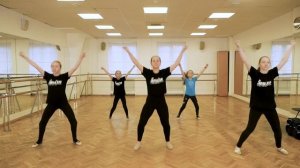 Cтудия чир-данса "ТанцБюро". Разминка