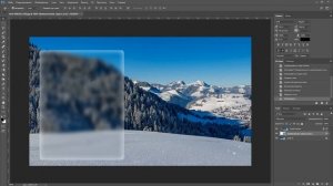 Как сделать эффект матового стекла в фотошопе