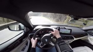 2017 BMW 5 Series 540i 340 hp POV Test Drive