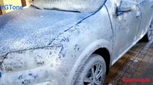 Мойка автомобиля Renault Sandero Stepway активной пеной Gt One от GTphos с помощью бытовой мойки