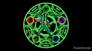 Power Rangers All Forever Green - (Mighty Morphin - Dino Fury)