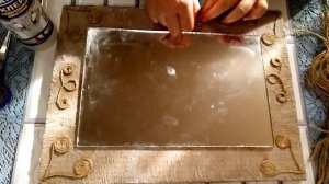 Идеи из картона и джута. Декор зеркала своими руками.  DIY Поделки.