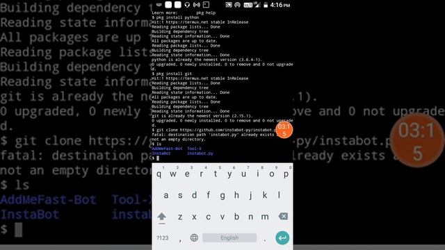 How to install Instagram bot in android (no root) 2018 100% working |video by tech 16 смотреть онлайн