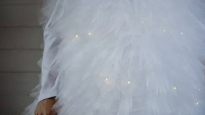 Костюм Фьека белый светящийся