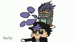 анимация джо джо Стар платинум