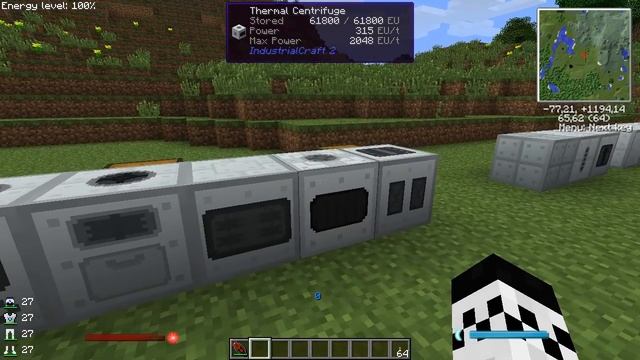 Гайд по моду IC2 Experimental 1.6.4 (397) Серия 2 смотреть онлайн