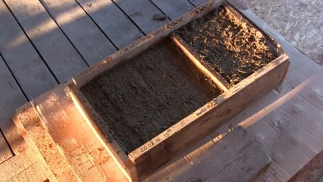 Опилки вместо минваты- начало эксперимента. смотреть онлайн