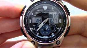 Часы Casio Illuminator AQ-190WD-1A - Инструкция, как настроить от PresidentWatches.Ru