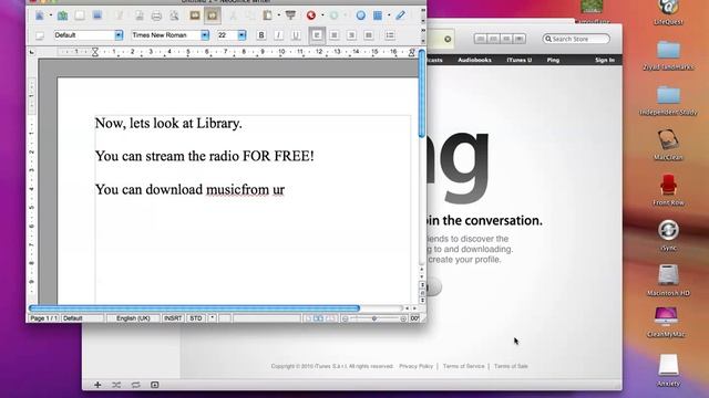 How to use ITUNES on a mac! смотреть онлайн