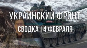 Украинский фронт, сводка 14 февраля