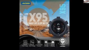#Автомобильный #Инклинометр #AUTOOL #X95 4x4, #обеспечивает #угол #наклона, #скорость, #Спутниковое