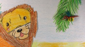 Мультфильм "Комар и лев"