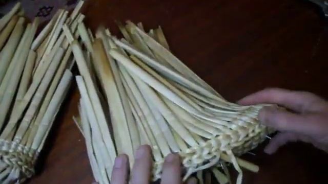 Комнатные тапки из рогоза Часть 5.Тапки своими руками.
