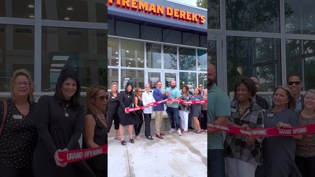 Fireman Derek's Bake Shop in Fort Lauderdale - Ribbon Cutting Ceremony with Mayor Dean Trantalis