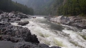 Прохождение порога "Чёртики 3". Река Урик, 2021 год