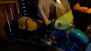 Запуск  Урала М 67 36 1980 гв после ремонта