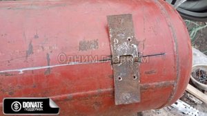 барбекю и плита из газового баллона