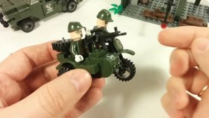 Обзор конструктора Brick Combat Zones 809 Разведгруппа