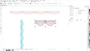 Coreldraw 2020. Создание бордюра. гильош, секретный дизайн.