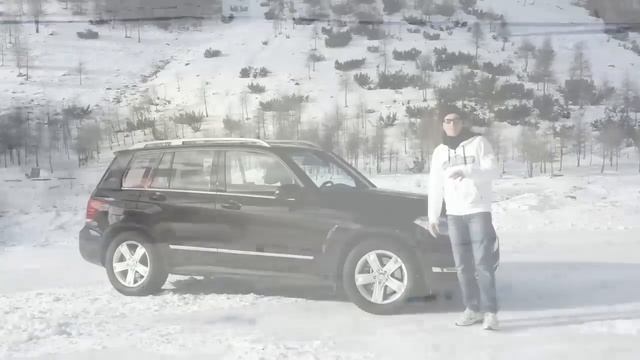 Mercedes Glk test on ice Livigno 2013 смотреть онлайн