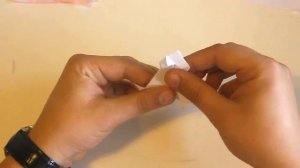 Как сделать прыгающую лягушку из бумаги, Learn origami, make a paper Frog