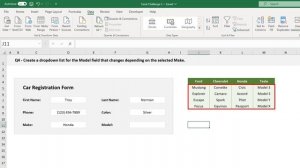 Excel Challenge 3 - Data Validation