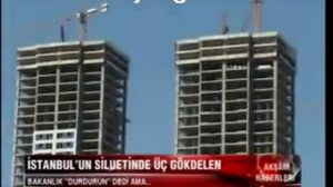 Zeytinburnu Istanbul'un Siluetinde Üç Gökdelen!