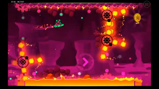 FINGERDASH на 3 Монетки | Geometry Dash! смотреть онлайн