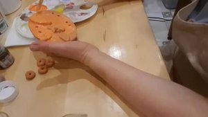 Ручная лепка из глины для детей. Котик.