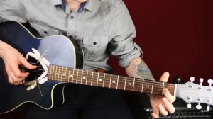 Как играть на акустической гитаре блюз Baby Please Don't Go - Уроки игры на гитаре Первый Лад