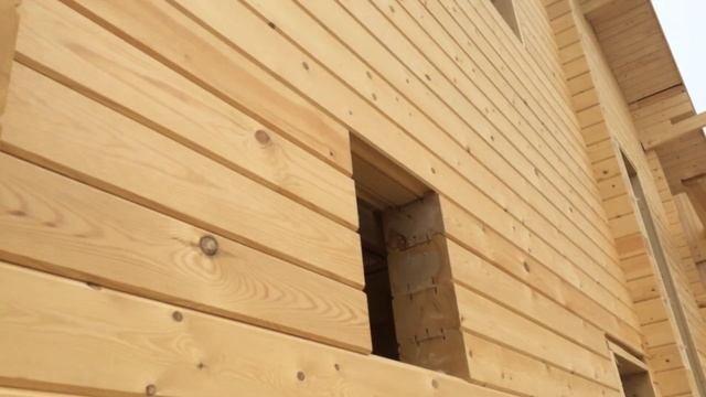 Строительство дома из сухого профилированного бруса Компания Профбрус43
