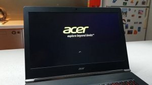 Acer Aspire V Nitro (VN7-791) Boot time M.2 SSD (Kingston)