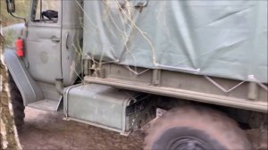 Урал 375 & КрАЗ 214 im Gelände 6x6 Offroad V8 2020