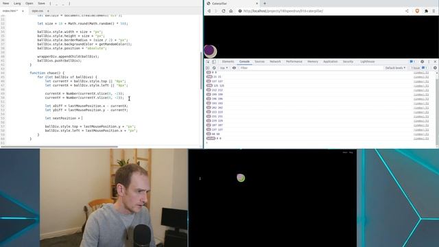 16. Caterpillar | 180 sites speedrun | JavaScript, HTML & CSS смотреть онлайн