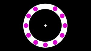 EYE TRAINING 10 MINUTES BLACK BACKGROUND/Тренажер для глаз 10 минут с темным фоном