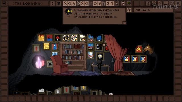 Подземные народные сказки! THE LONGING #18 смотреть онлайн