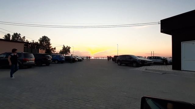 Новая набережная : днем и вечером.Черноморское. Крым. Лето - 2022. смотреть онлайн