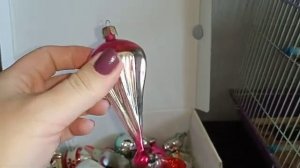 Ёлочные игрушки СССР. Советские старые ёлочные игрушки.