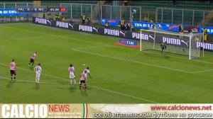 Гол Фабрицио Микколи в ворота Милана