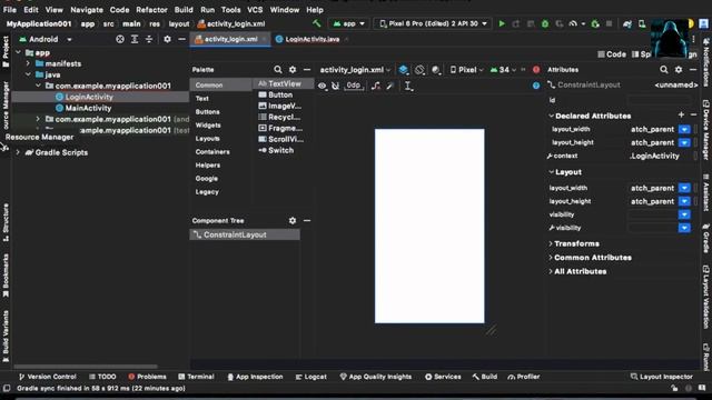 Android Studio Tutorial for Beginners / Login Activity Android studio