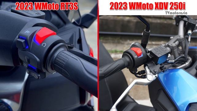 2023 WMoto XDV250i vs 2023 WMoto RT3s