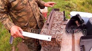 Захват для блока из арболита своими руками \\ В деревню!