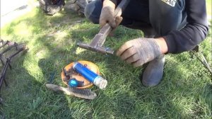 Самодельная борона к мотоблоку МТЗ. Сделали и сразу испытали.Результатом мы довольны.