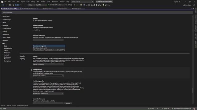 Implement Push Notification In .NET MAUI Part-2 (iOS) смотреть онлайн