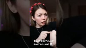 Считалочка на английском языке. Цифры.